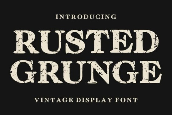 Rusted Grunge Font